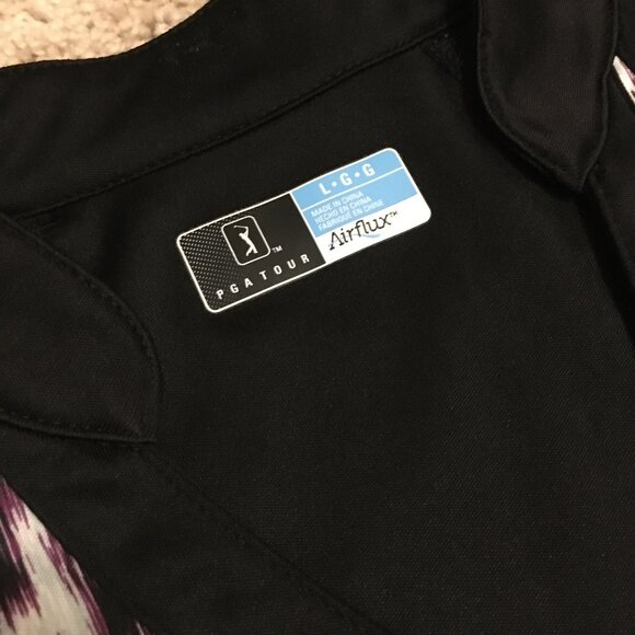 PGA Tour Abstract Pattern Casual Golf Tank Top - Picture 9 of 15